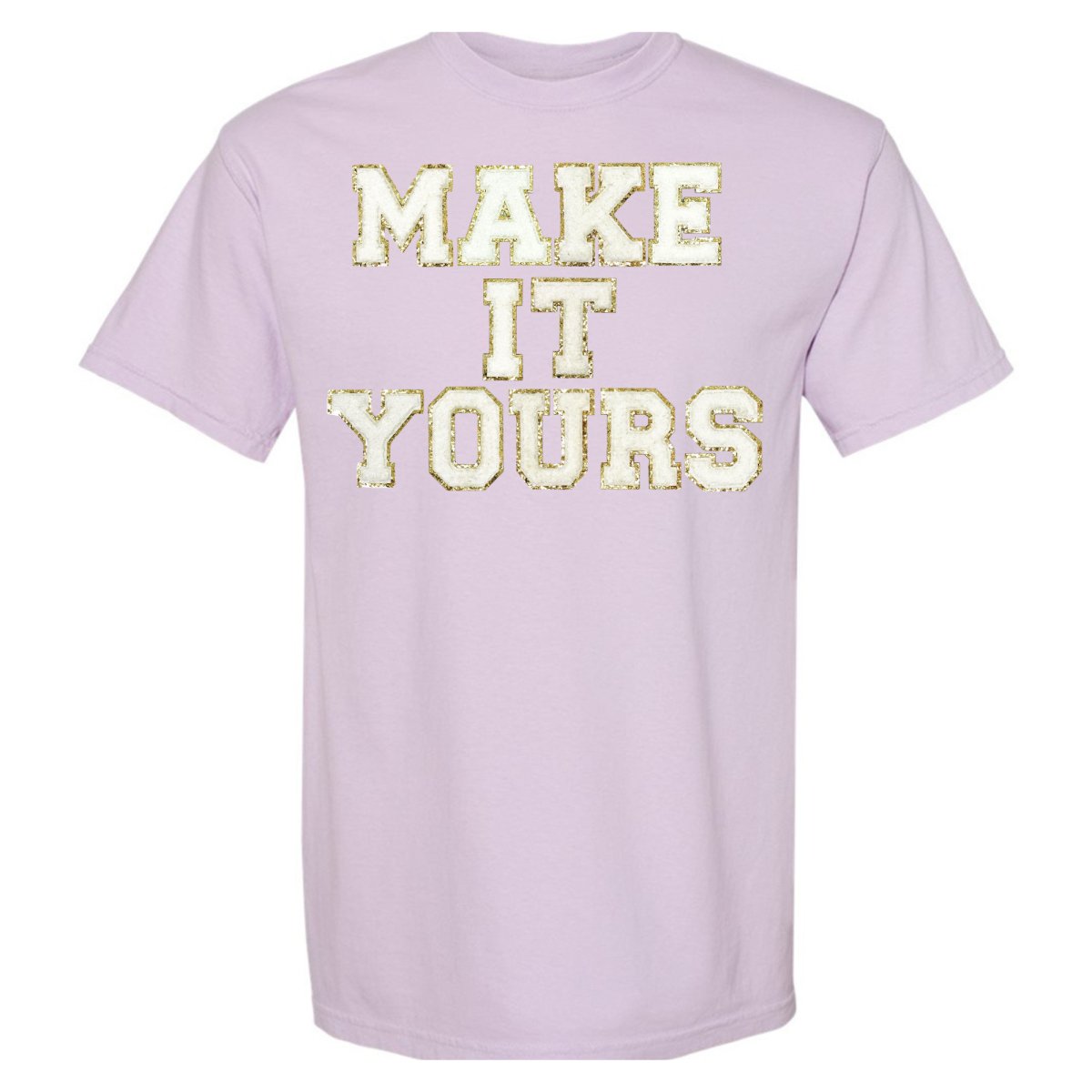 Make It Yours™ Letter Patch T-Shirt - United Monograms