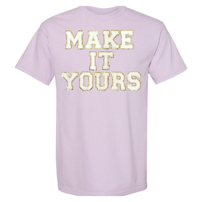Make It Yours™ Letter Patch T-Shirt - United Monograms