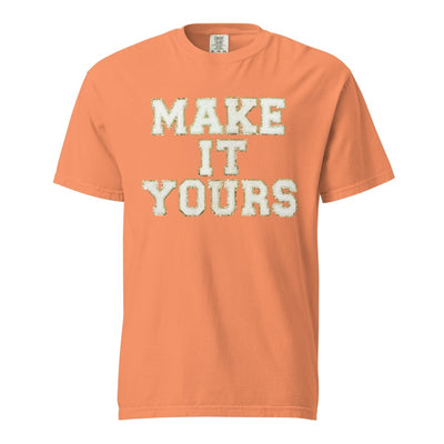 Make It Yours™ Letter Patch T-Shirt - United Monograms