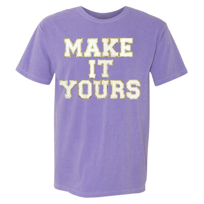 Make It Yours™ Letter Patch T-Shirt - United Monograms