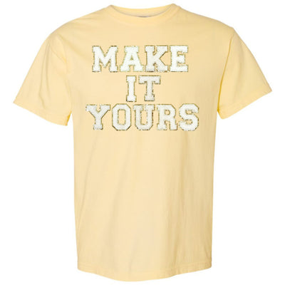 Make It Yours™ Letter Patch T-Shirt - United Monograms