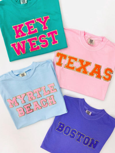 Make It Yours™ Letter Patch T-Shirt - United Monograms