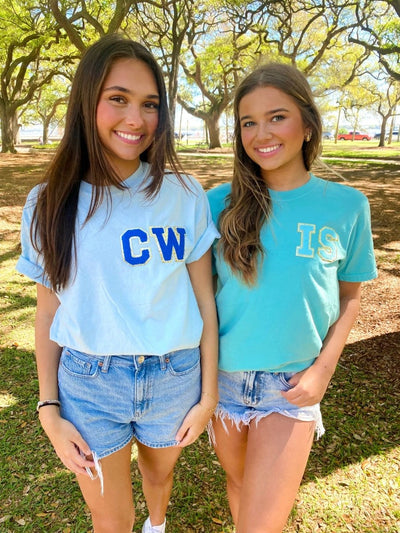 Make It Yours™ Letter Patch T-Shirt - United Monograms