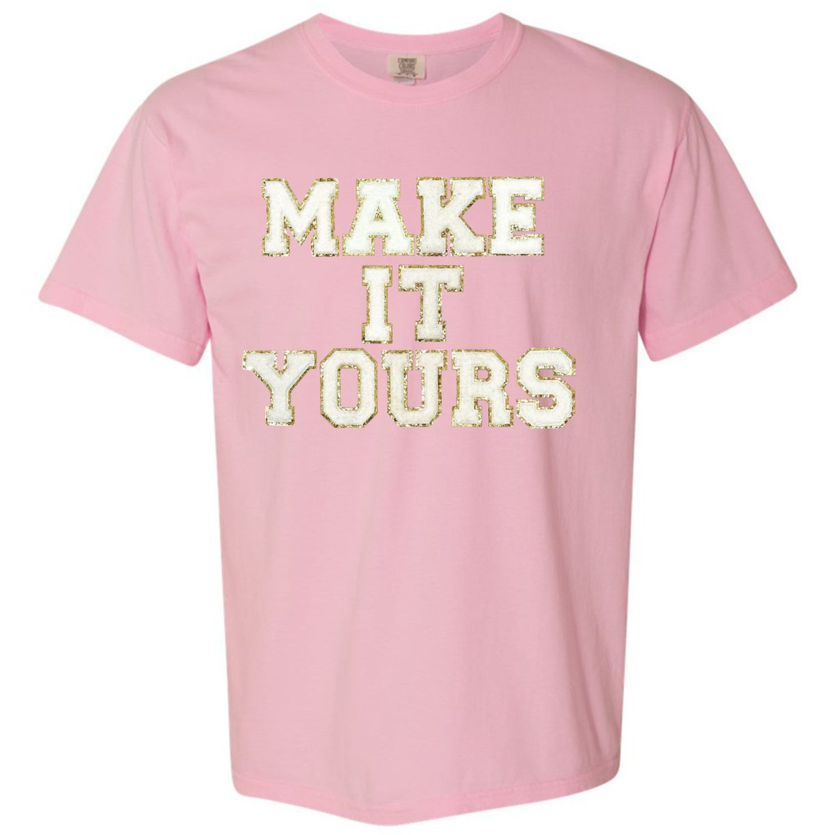 Make It Yours™ Letter Patch T-Shirt - United Monograms
