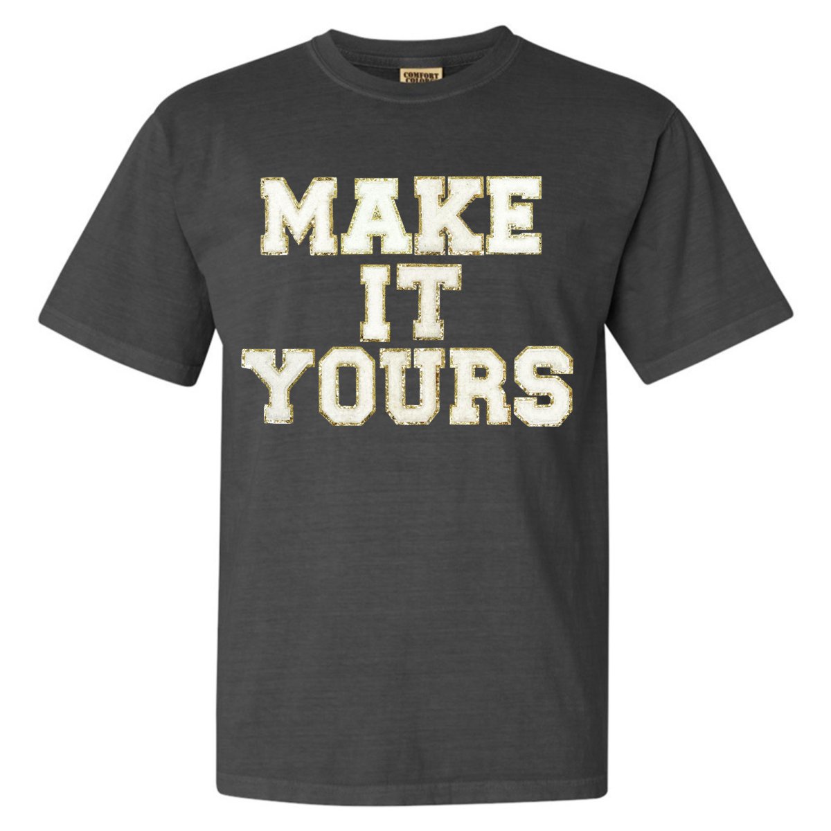 Make It Yours™ Letter Patch T-Shirt - United Monograms