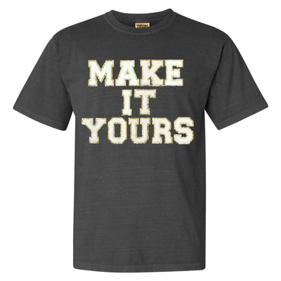 Make It Yours™ Letter Patch T-Shirt - United Monograms