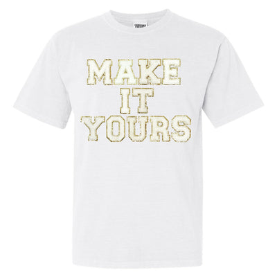 Make It Yours™ Letter Patch T-Shirt - United Monograms