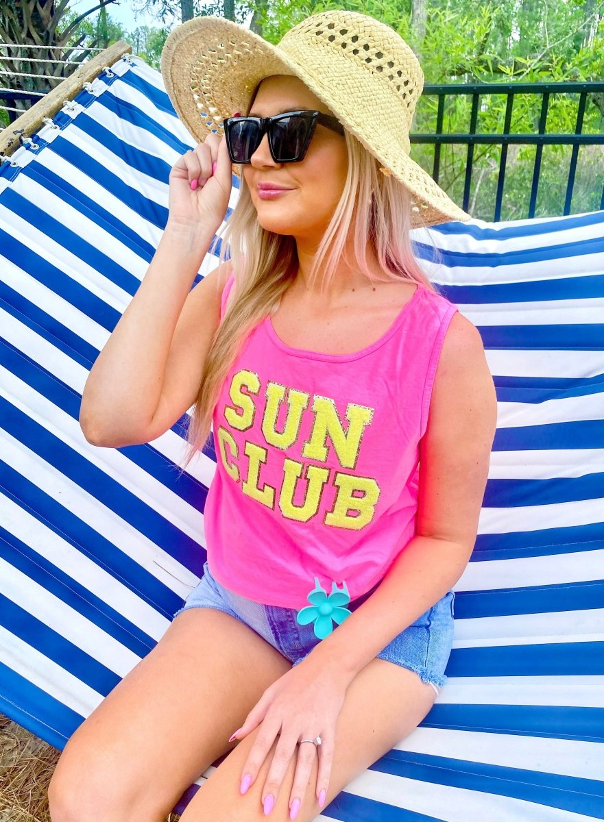 Make It Yours™ Letter Patch Tank Top - United Monograms