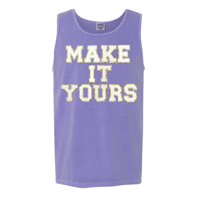 Make It Yours™ Letter Patch Tank Top - United Monograms