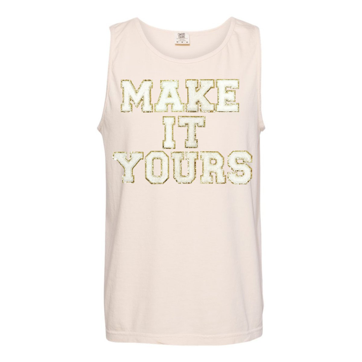 Make It Yours™ Letter Patch Tank Top - United Monograms