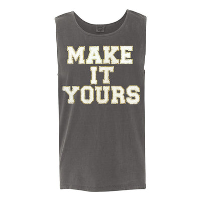 Make It Yours™ Letter Patch Tank Top - United Monograms