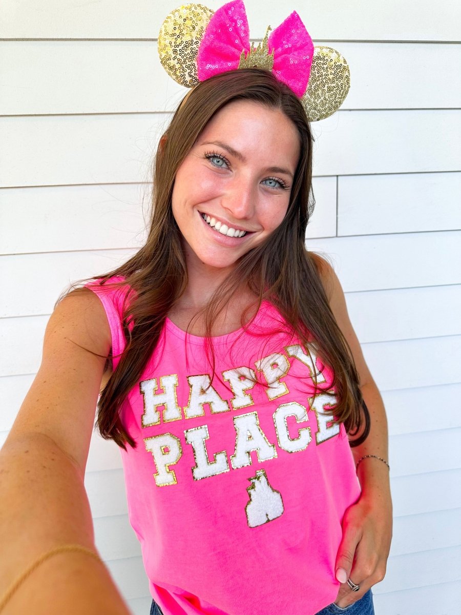 Make It Yours™ Letter Patch Tank Top - United Monograms
