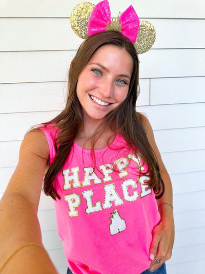 Make It Yours™ Letter Patch Tank Top - United Monograms