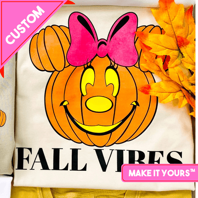 Make It Yours™ 'Mickey/Minnie Jack - O' - Lantern' T-Shirt - United Monograms