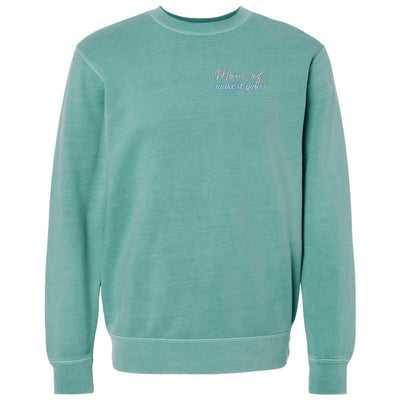 Make It Yours™ 'Mom/Mama Of' Cozy Crew - United Monograms