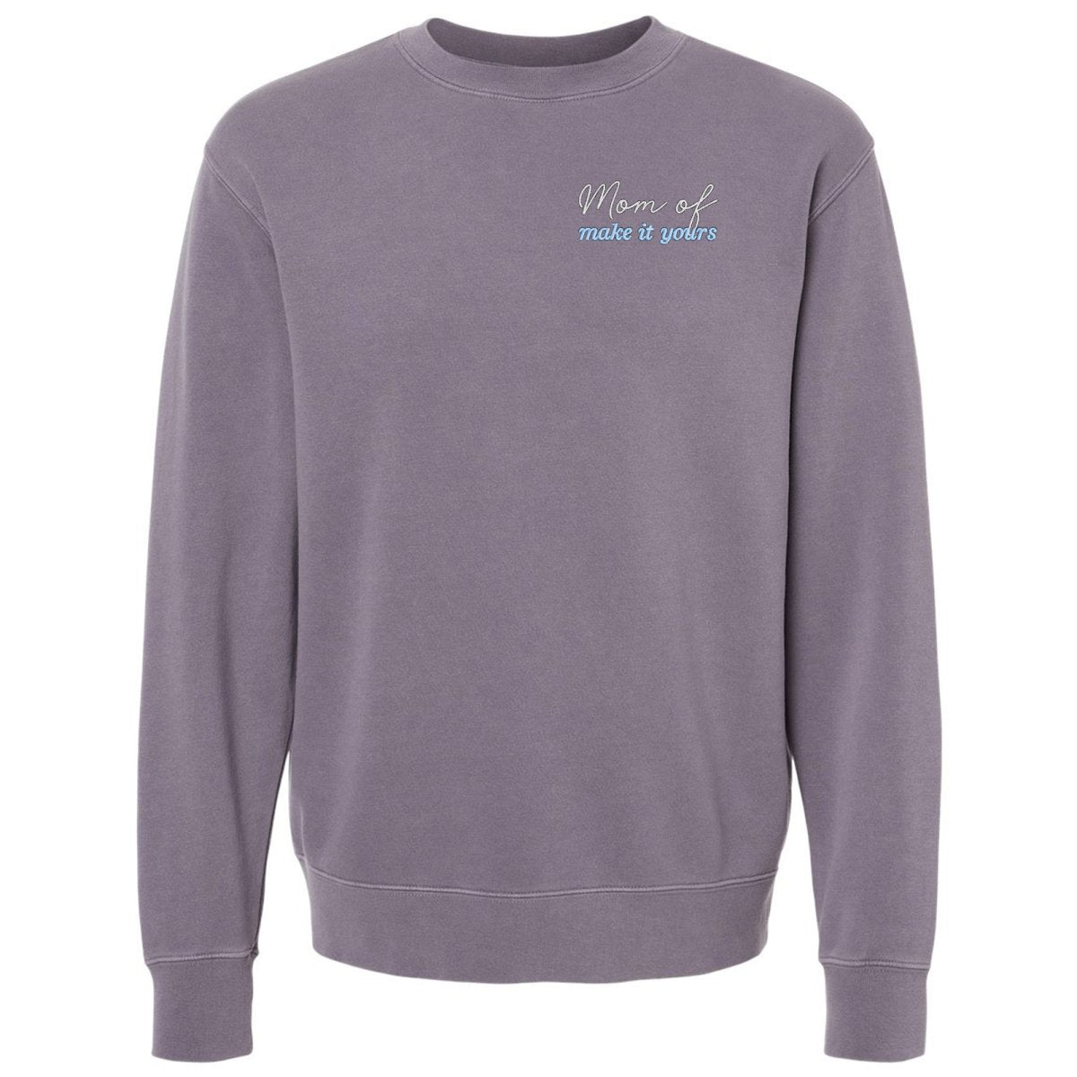 Make It Yours™ 'Mom/Mama Of' Cozy Crew - United Monograms