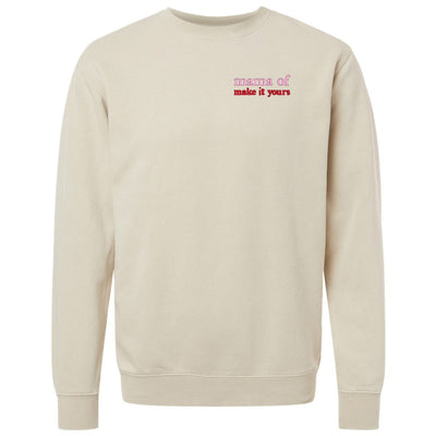 Make It Yours™ 'Mom/Mama Of' Cozy Crew - United Monograms