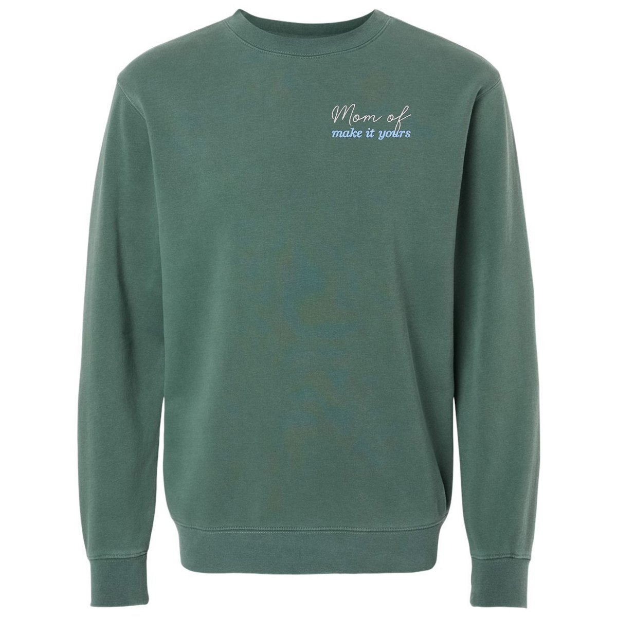 Make It Yours™ 'Mom/Mama Of' Cozy Crew - United Monograms