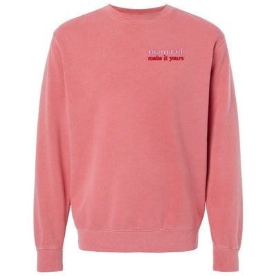 Make It Yours™ 'Mom/Mama Of' Cozy Crew - United Monograms