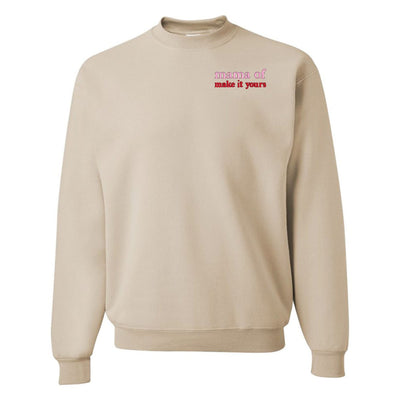Make It Yours™ 'Mom/Mama Of' Crewneck Sweatshirt - United Monograms