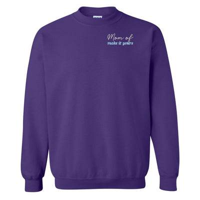Make It Yours™ 'Mom/Mama Of' Crewneck Sweatshirt - United Monograms