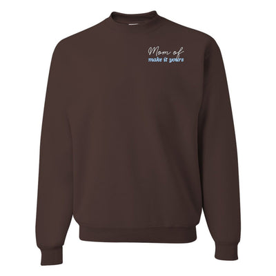 Make It Yours™ 'Mom/Mama Of' Crewneck Sweatshirt - United Monograms