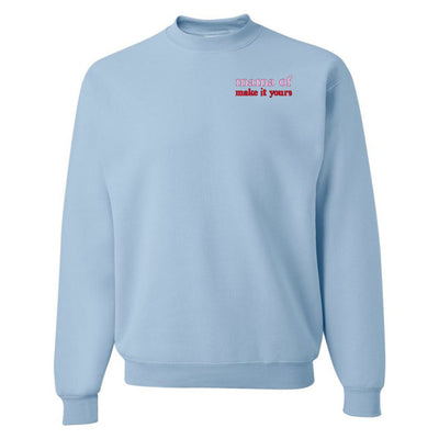 Make It Yours™ 'Mom/Mama Of' Crewneck Sweatshirt - United Monograms
