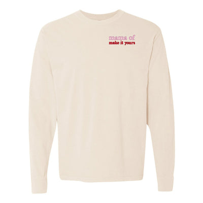 Make It Yours™ 'Mom/Mama Of' Long Sleeve T-Shirt - United Monograms