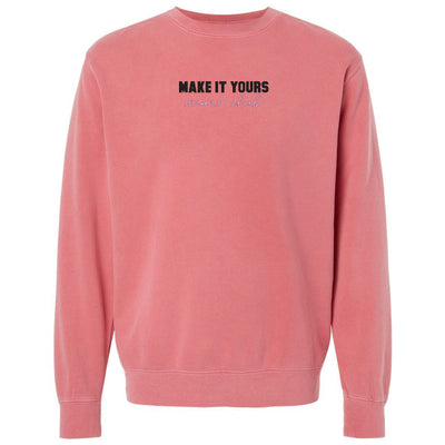 Make It Yours™ 'Moms Club' Cozy Crew - United Monograms