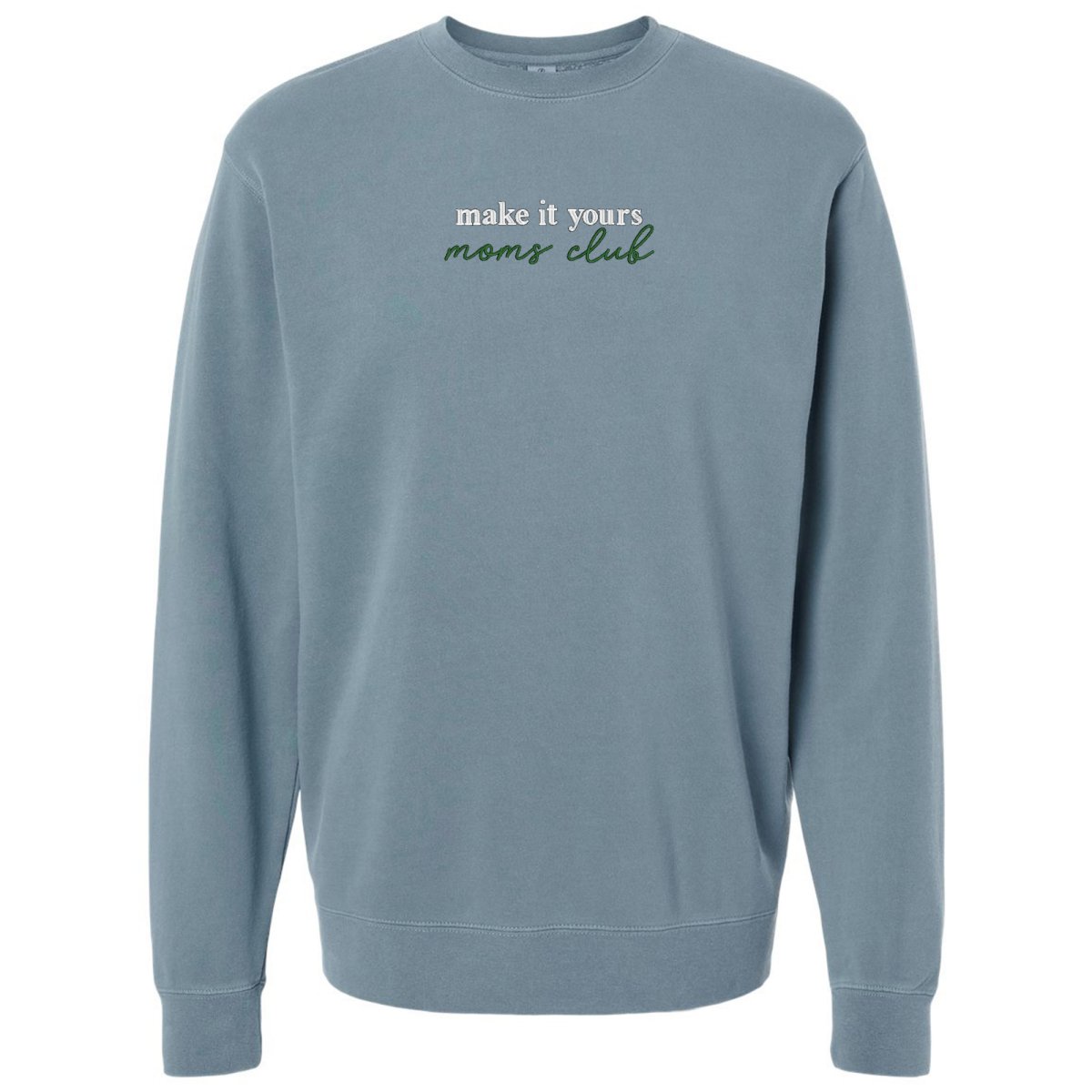 Make It Yours™ 'Moms Club' Cozy Crew - United Monograms