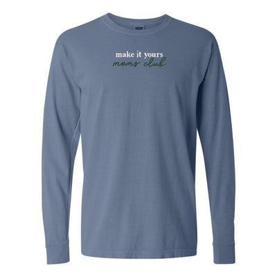 Make It Yours™ 'Moms Club' Long Sleeve T-Shirt - United Monograms