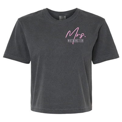 Make It Yours™ 'Mrs./Future Mrs.' Boxy T-Shirt - United Monograms