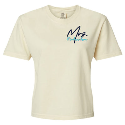 Make It Yours™ 'Mrs./Future Mrs.' Boxy T-Shirt - United Monograms
