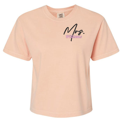 Make It Yours™ 'Mrs./Future Mrs.' Boxy T-Shirt - United Monograms