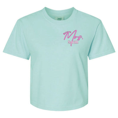 Make It Yours™ 'Mrs./Future Mrs.' Boxy T-Shirt - United Monograms