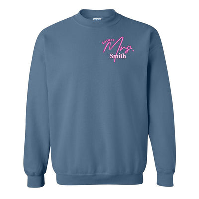 Make It Yours™ 'Mrs./Future Mrs.' Crewneck Sweatshirt - United Monograms