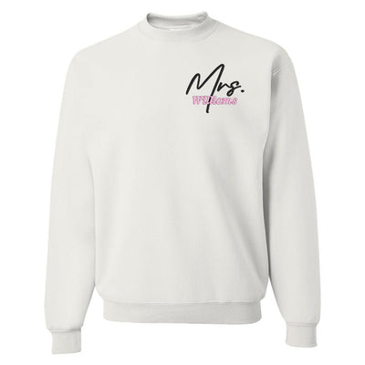 Make It Yours™ 'Mrs./Future Mrs.' Crewneck Sweatshirt - United Monograms