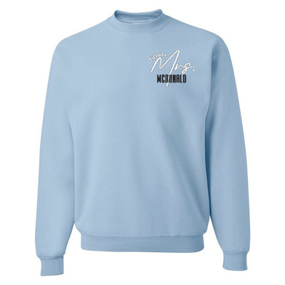 Make It Yours™ 'Mrs./Future Mrs.' Crewneck Sweatshirt - United Monograms