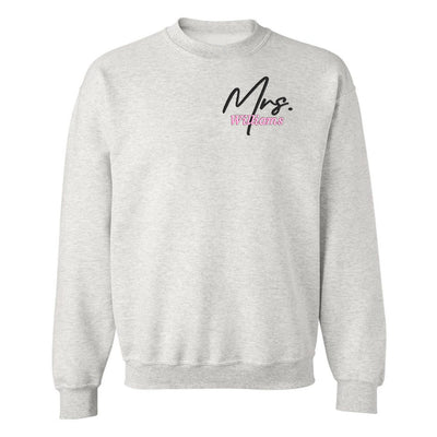 Make It Yours™ 'Mrs./Future Mrs.' Crewneck Sweatshirt - United Monograms