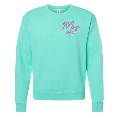 Make It Yours™ 'Mrs./Future Mrs.' Crewneck Sweatshirt - United Monograms