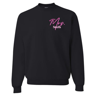 Make It Yours™ 'Mrs./Future Mrs.' Crewneck Sweatshirt - United Monograms
