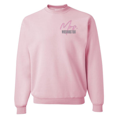 Make It Yours™ 'Mrs./Future Mrs.' Crewneck Sweatshirt - United Monograms