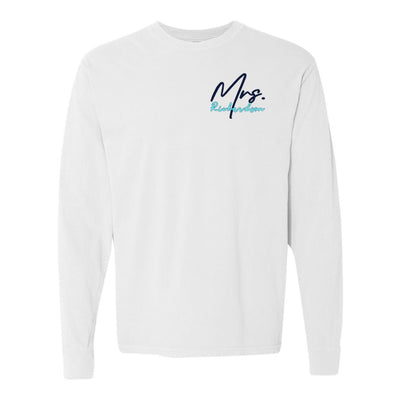 Make It Yours™ 'Mrs./Future Mrs.' Long Sleeve T-Shirt - United Monograms