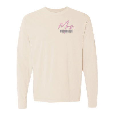 Make It Yours™ 'Mrs./Future Mrs.' Long Sleeve T-Shirt - United Monograms