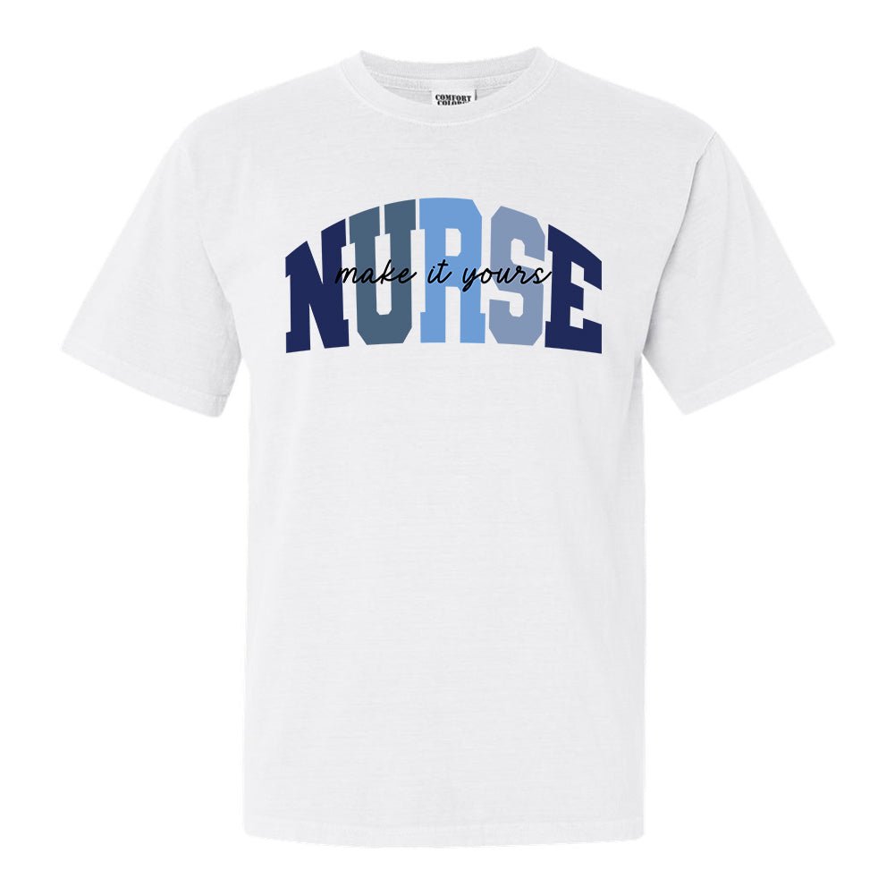 Make It Yours™ 'Nurse Block' T-Shirt - United Monograms