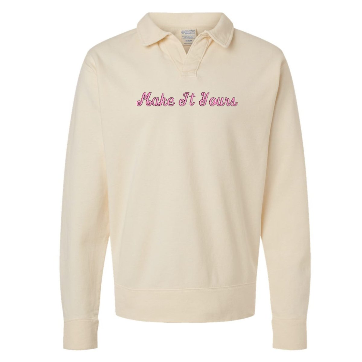 Make It Yours™ Polo Pullover - United Monograms