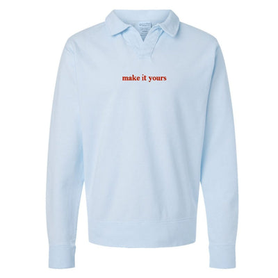 Make It Yours™ Polo Pullover - United Monograms