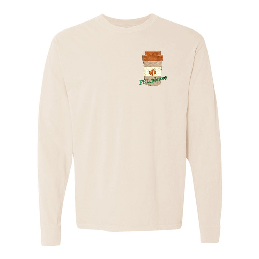 Make It Yours™ PSL Comfort Colors Long Sleeve T-Shirt - United Monograms