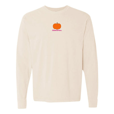 Make It Yours™ Pumpkin Comfort Colors Long Sleeve T - Shirt - United Monograms