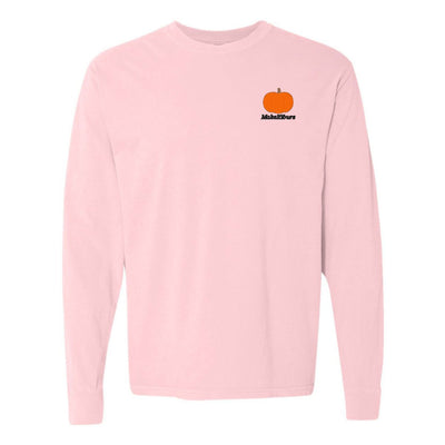 Make It Yours™ Pumpkin Comfort Colors Long Sleeve T - Shirt - United Monograms